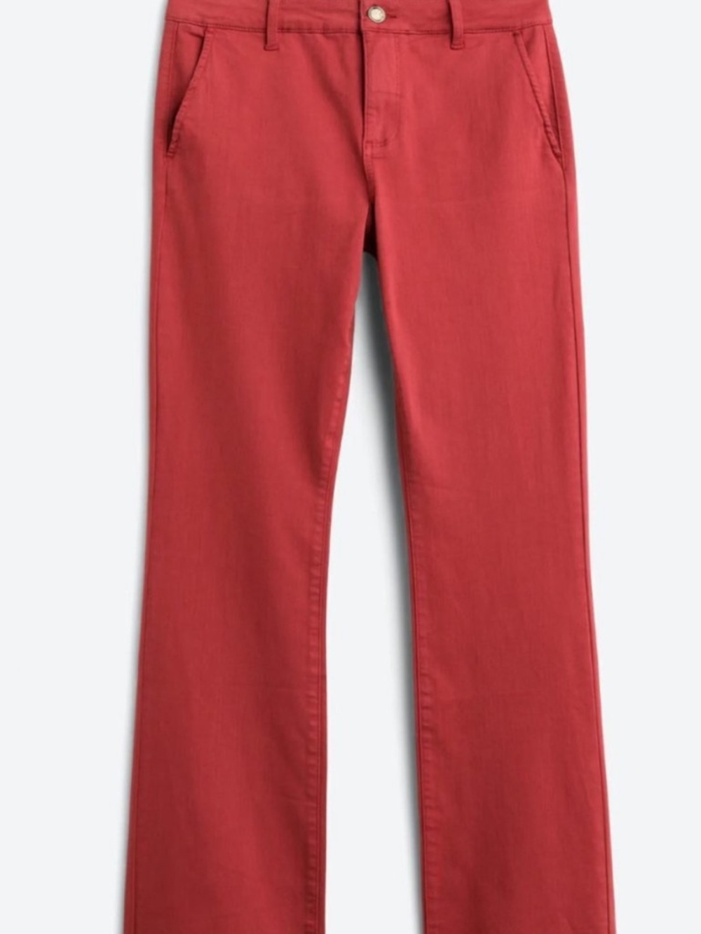 Cosmic Blue Love Cotton Lyocell Blend Women's Slim Bootcut Pants Size 27 | NWT! - Picture 6 of 10